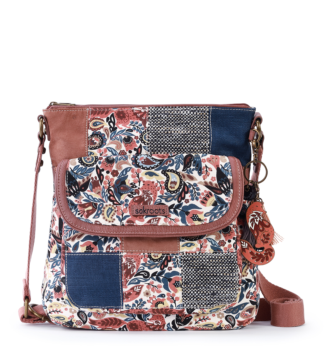 LAST ONE SAKROOTS Artist Circle Flap Crossbody Bag DOVE ONLY LAST ONE SAKROOTS Artist Circle Flap Crossbody Bag DOVE ONLY
